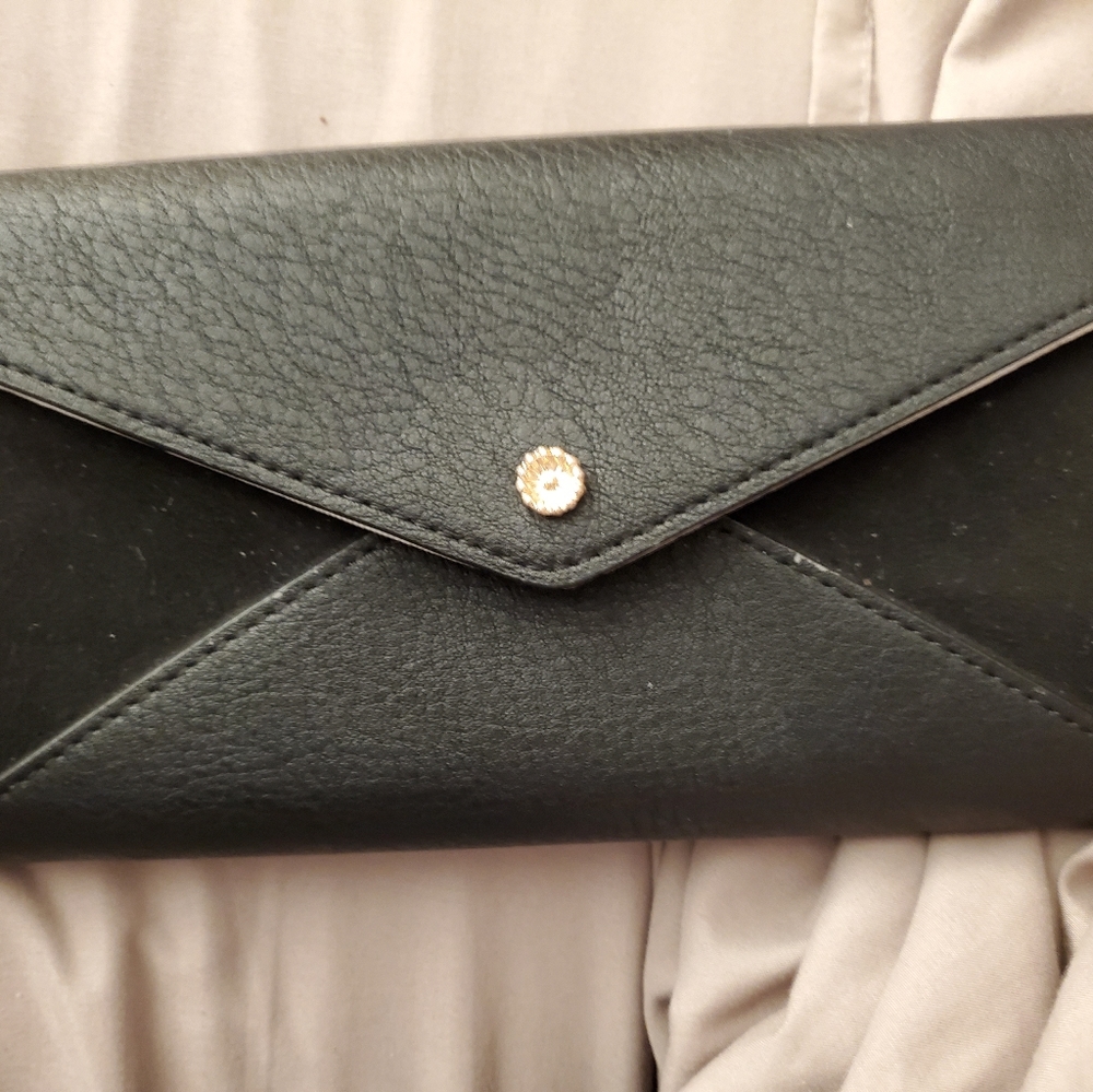 Lauren Conrad ladies Suede and Leather Wallet